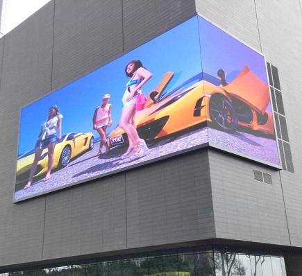 Brightness and Color Adjustment of Shanghai Displays