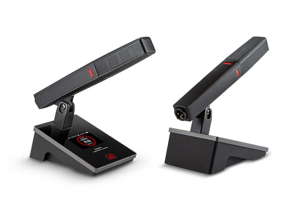 DigC3620D High-End Wireless Digital Video-Tracking Conference System Delegate Unit