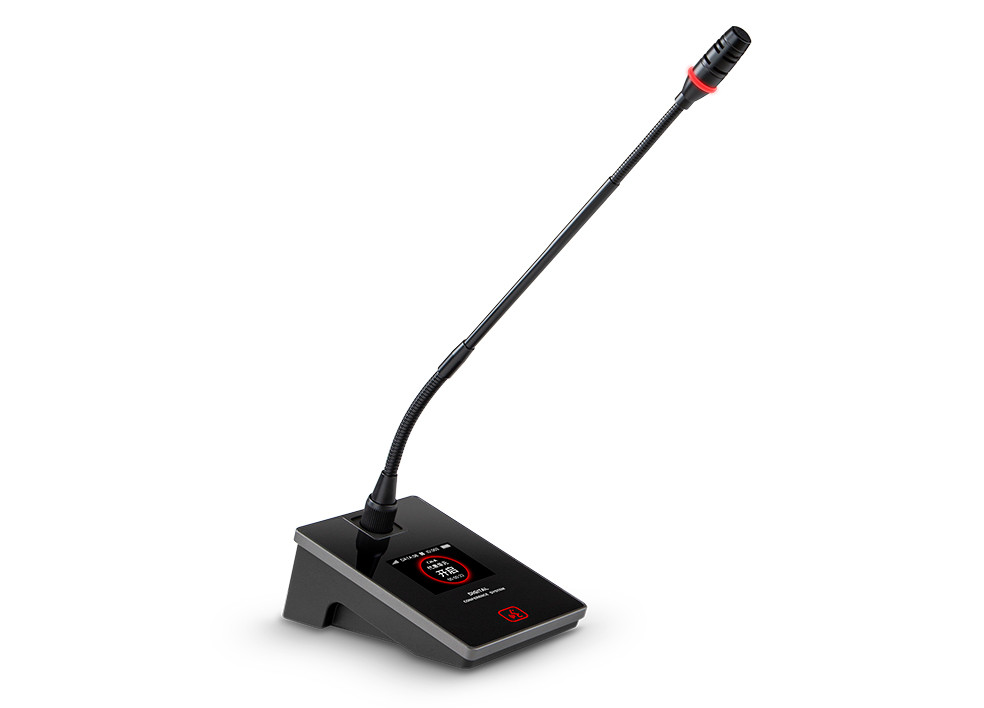 DigC362D High-End Digital Wireless Video-Tracking Touch-Type Conference System Delegate Unit