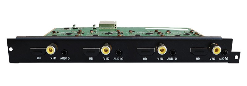 AV-4I-2K Seamless 4-Channel AV (CVBS) Composite Video Input Card