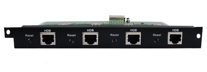 HDBT-4O-4K Non-Seamless 4-Channel 4K HDBaseT Output Card
