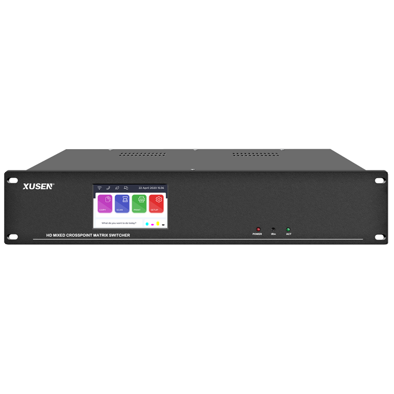 H-Fix08MT HD Digital 8×8 Modular Matrix Switcher