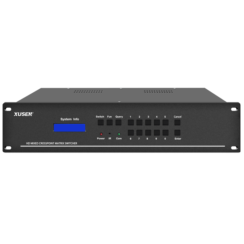 H-Fix08M HD Digital 8×8 Modular Matrix Switcher