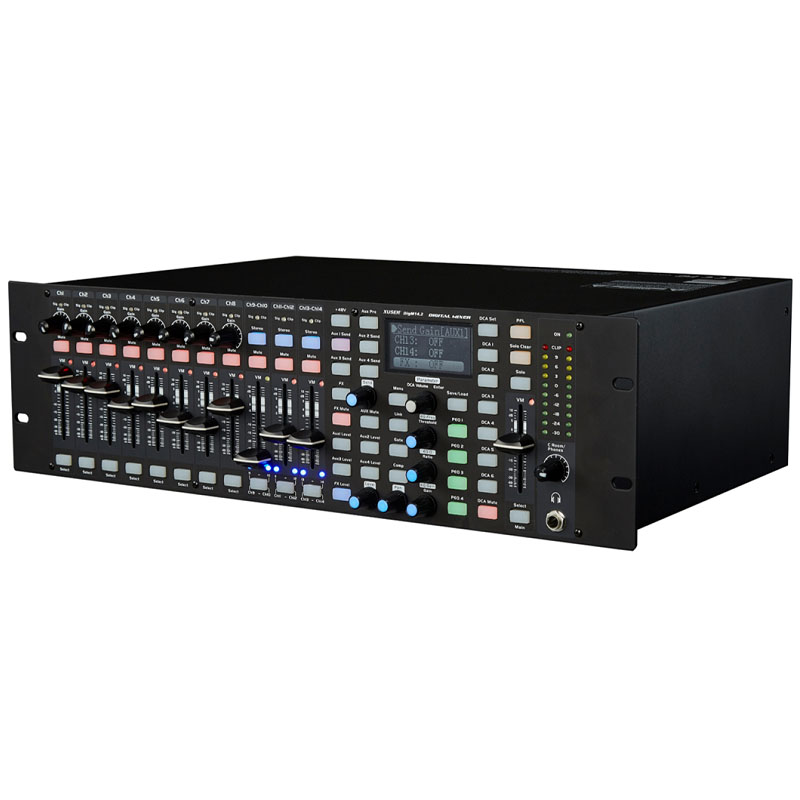 DigM14.2 14-Channel Rack-Mount Digital Mixing Console
