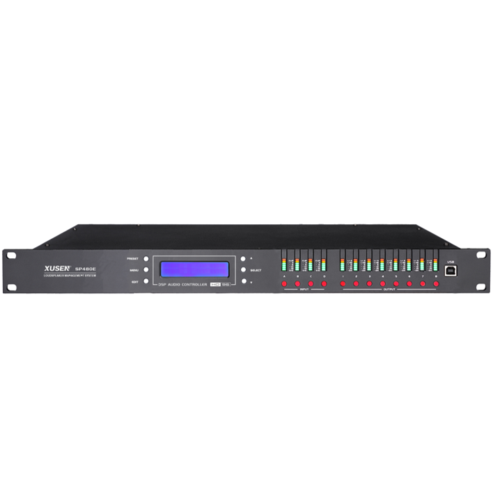 SP480E 4×8 Professional Speaker Processor